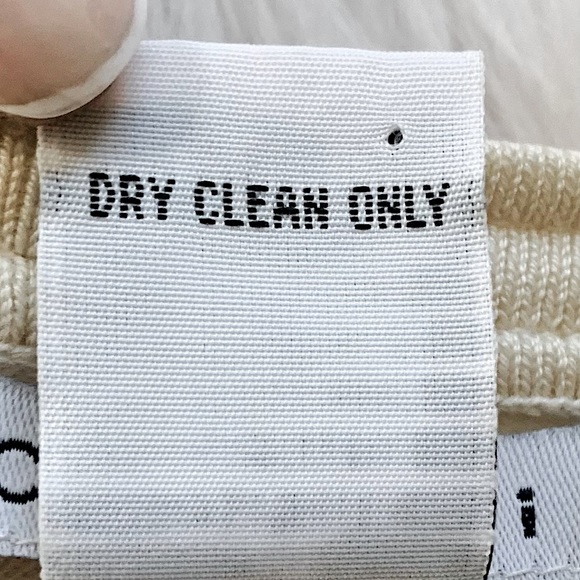 CAbi Tan Cardigan w/ Ribbon Edging - Picture 11 of 15